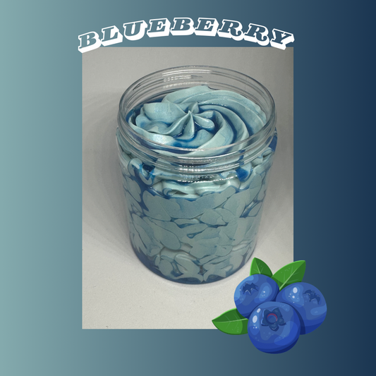 Blueberry scented body butter